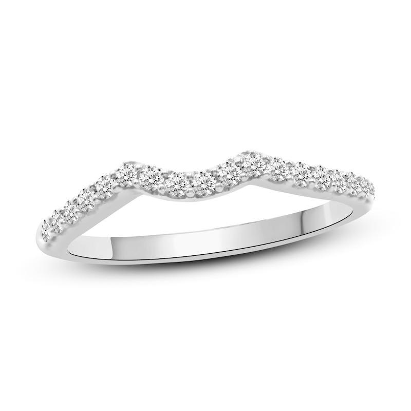 Main Image 4 of Diamond Bridal Set 1-1/4 ct tw Round 14K White Gold