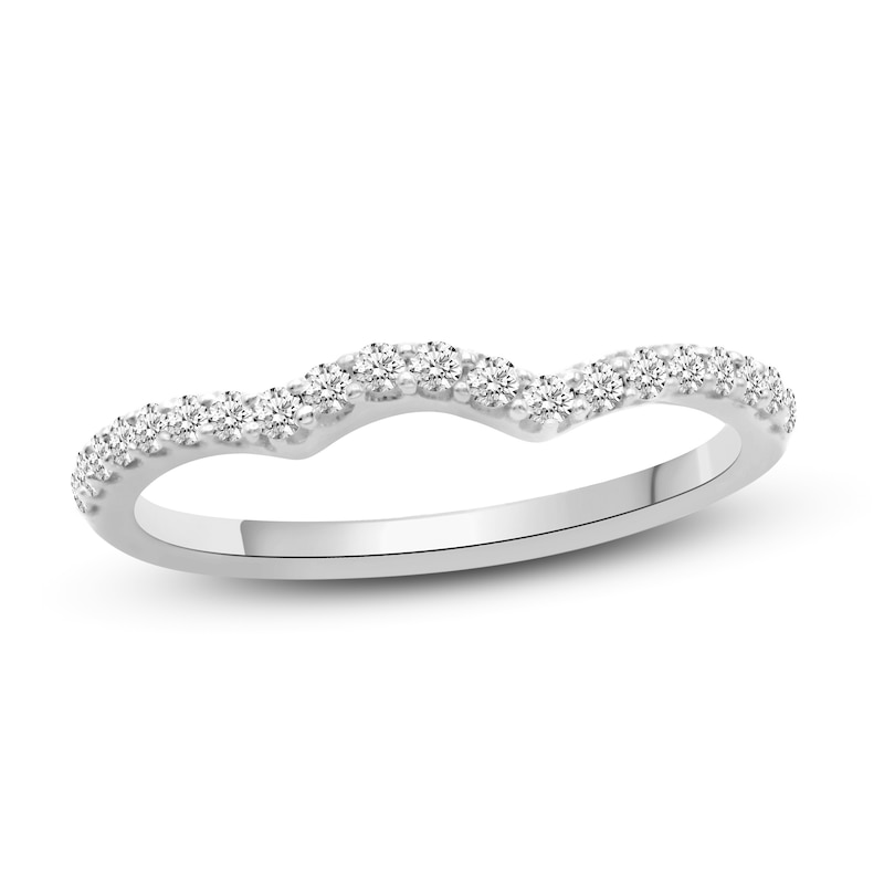 Main Image 5 of Diamond Bridal Set 1-1/4 ct tw Round 14K White Gold