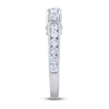 Thumbnail Image 2 of Diamond 3-Stone Engagement Ring 1-1/2 ct tw Round 14K White Gold