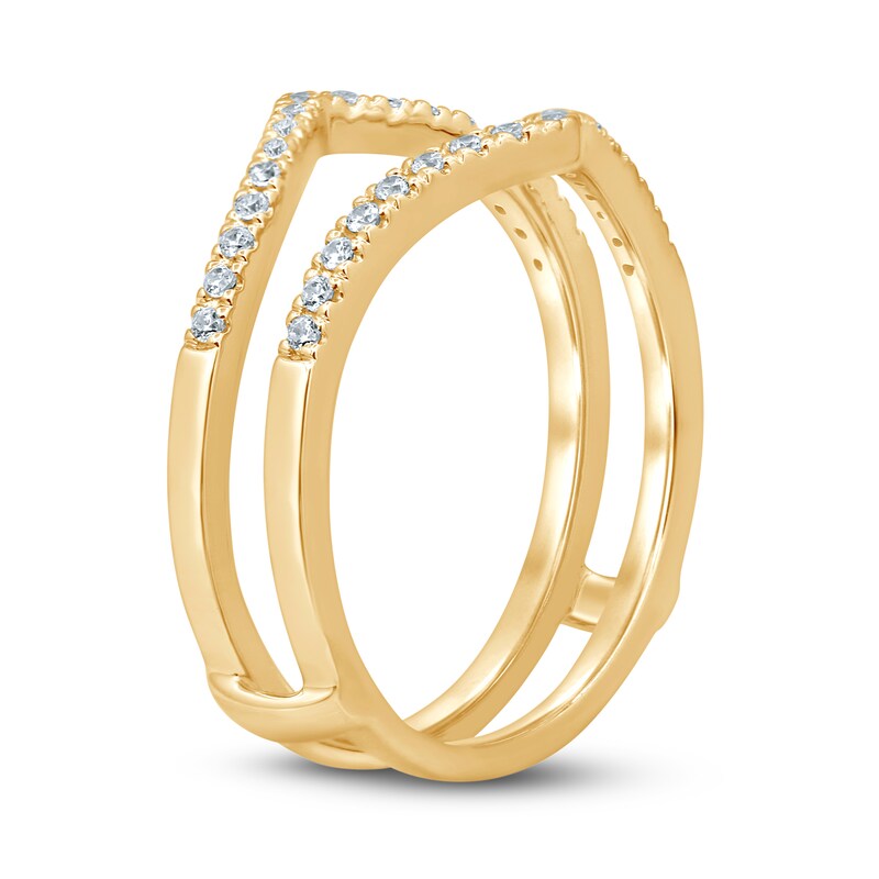 Main Image 2 of Diamond Enhancer Ring 1/5 ct tw Round 14K Yellow Gold