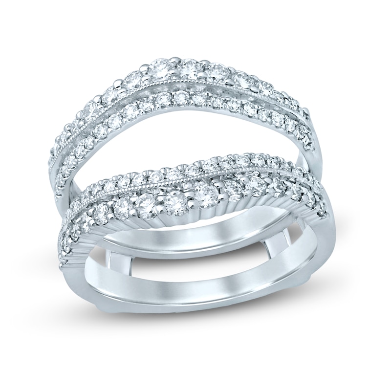 Main Image 1 of Diamond Enhancer Ring 3/4 ct tw Round 14K White Gold
