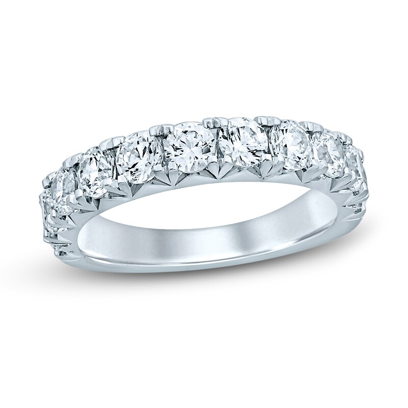 Main Image 1 of Diamond Anniversary Ring 2 ct tw Round 14K White Gold