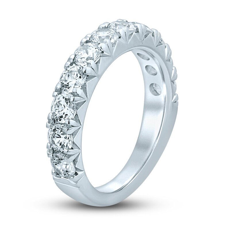 Main Image 2 of Diamond Anniversary Ring 2 ct tw Round 14K White Gold