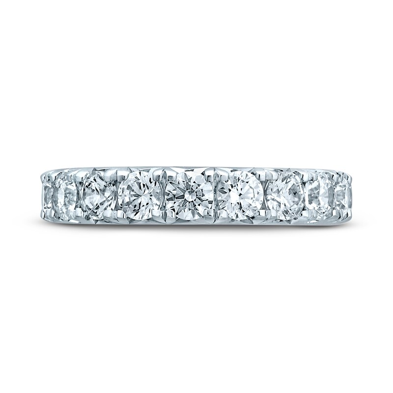 Main Image 3 of Diamond Anniversary Ring 2 ct tw Round 14K White Gold