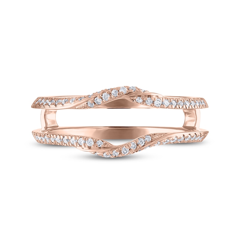 Main Image 3 of Diamond Enhancer Ring 1/4 ct tw Round 14K Rose Gold