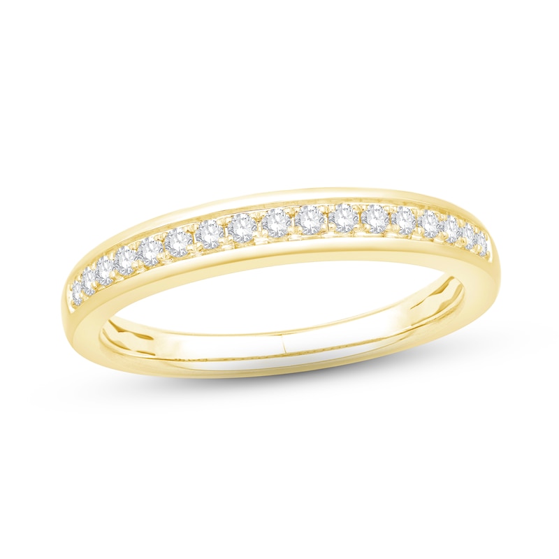 Main Image 1 of Diamond Wedding Band 1/5 ct tw Round 14K Yellow Gold