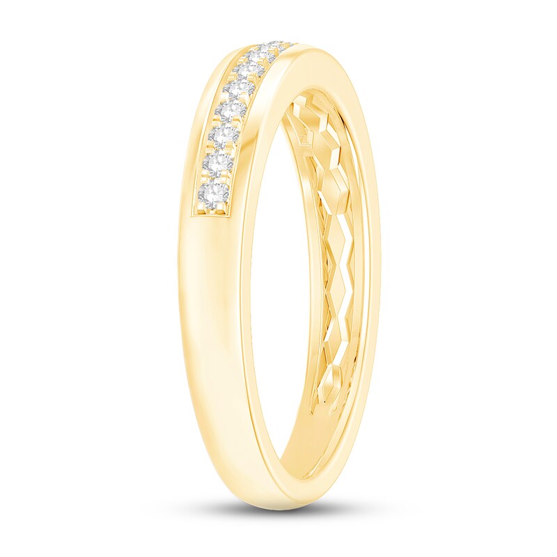 Main Image 2 of Diamond Wedding Band 1/5 ct tw Round 14K Yellow Gold