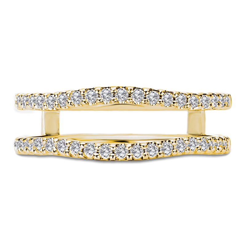 Main Image 3 of Diamond Enhancer Ring 1/3 ct tw Round 14K Yellow Gold
