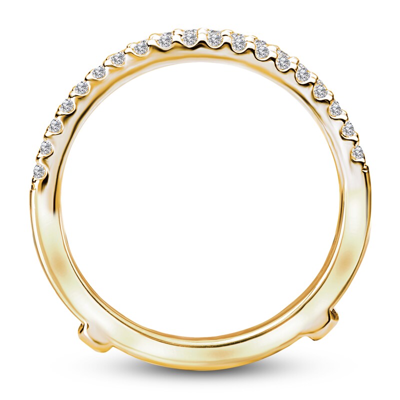 Main Image 4 of Diamond Enhancer Ring 1/3 ct tw Round 14K Yellow Gold