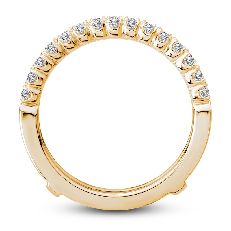 Main Image 4 of Diamond Enhancer Ring 1/2 ct tw Round 14K Yellow Gold