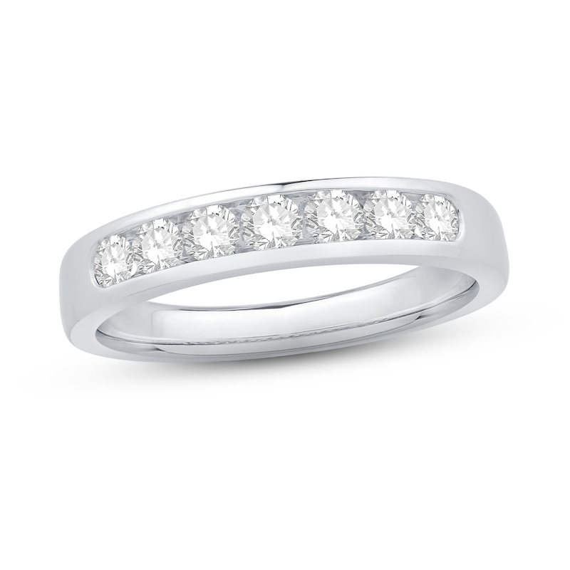 Main Image 1 of Diamond Anniversary Band 1/2 ct tw Round Platinum
