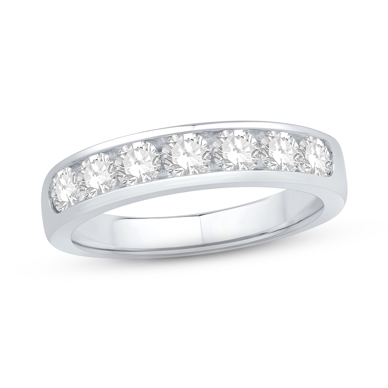 Main Image 1 of Diamond Anniversary Band 1 ct tw Round Platinum