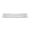Thumbnail Image 2 of Diamond Anniversary Band 1/2 ct tw Princess Platinum