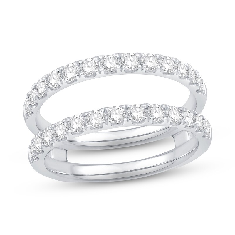 Main Image 1 of Diamond Enhancer Ring 1 ct tw Round Platinum