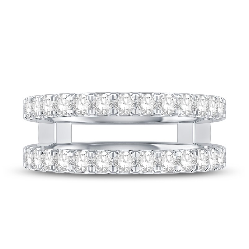 Main Image 2 of Diamond Enhancer Ring 1 ct tw Round Platinum