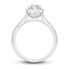 Thumbnail Image 3 of Diamond Engagement Ring 1 ct tw Round 14K White Gold