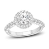Thumbnail Image 1 of Diamond Engagement Ring 1-1/4 ct tw Round 14K White Gold