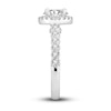 Thumbnail Image 2 of Diamond Engagement Ring 1-1/4 ct tw Round 14K White Gold