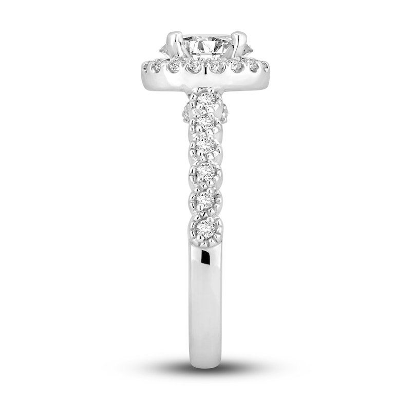 Main Image 2 of Diamond Engagement Ring 1-1/4 ct tw Round 14K White Gold