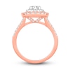 Thumbnail Image 3 of Diamond Engagement Ring 1-1/4 ct tw Round 14K Two-Tone Gold