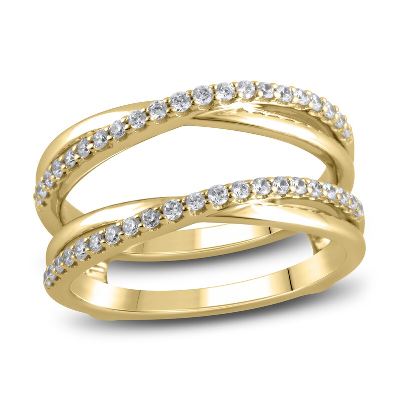 Main Image 1 of Diamond Enhancer Ring 1/3 ct tw Round 14K Yellow Gold