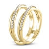 Thumbnail Image 2 of Diamond Enhancer Ring 1/3 ct tw Round 14K Yellow Gold