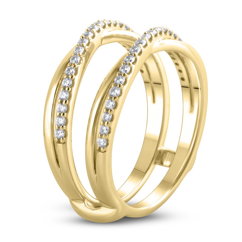 Main Image 2 of Diamond Enhancer Ring 1/3 ct tw Round 14K Yellow Gold