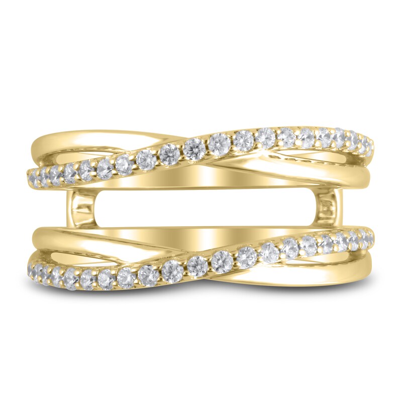 Main Image 3 of Diamond Enhancer Ring 1/3 ct tw Round 14K Yellow Gold