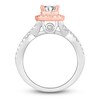 Thumbnail Image 3 of Diamond Engagement Ring 1 ct tw Round 14K Two-Tone Gold