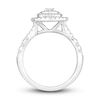 Thumbnail Image 3 of Diamond Engagement Ring 3/4 ct tw Round 14K White Gold