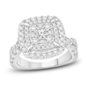 Thumbnail Image 1 of Diamond Engagement Ring 1-1/2 ct tw Round 14K White Gold