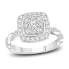 Thumbnail Image 4 of Diamond Bridal Set 7/8 ct tw Round 14K White Gold