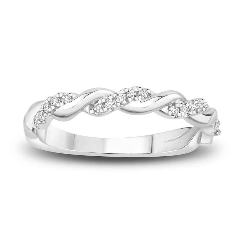 Main Image 5 of Diamond Bridal Set 7/8 ct tw Round 14K White Gold