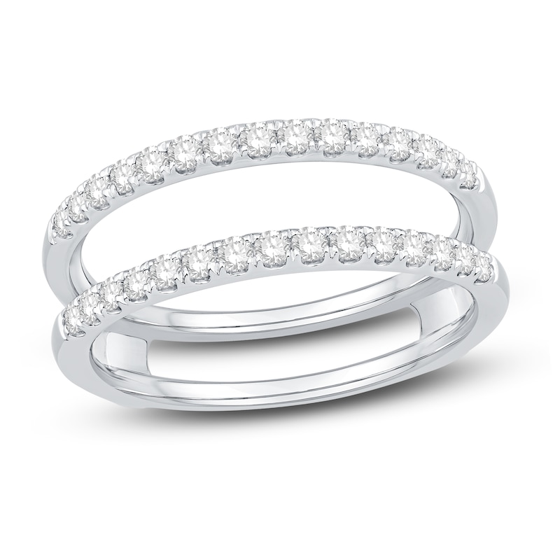 Main Image 1 of Diamond Enhancer Ring 3/8 ct tw Round Platinum