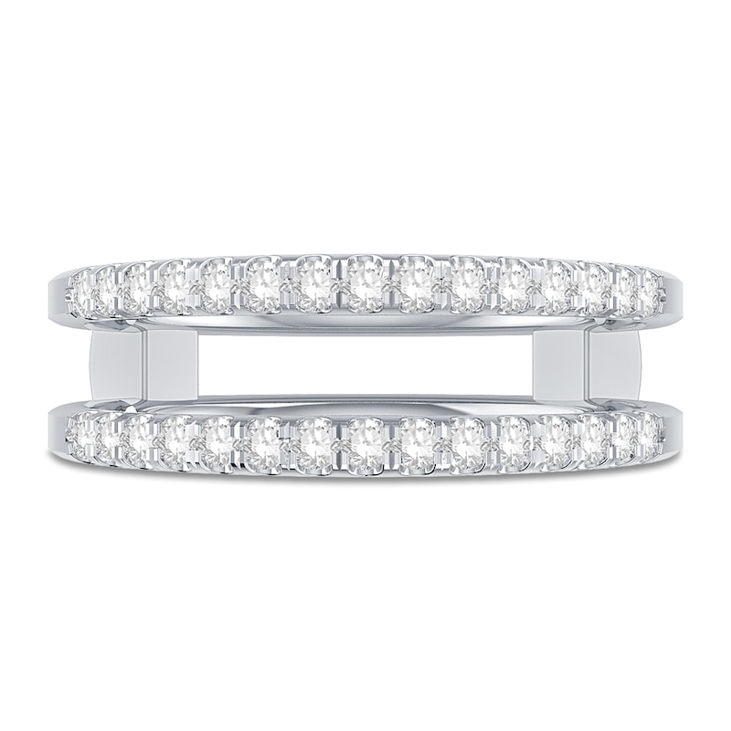 Main Image 3 of Diamond Enhancer Ring 3/8 ct tw Round Platinum