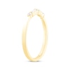 Thumbnail Image 2 of Diamond Anniversary Ring 1/5 ct tw Round/Baguette 14K Yellow Gold