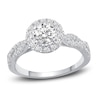 Thumbnail Image 1 of Diamond Engagement Ring 1 ct tw Round 14K White Gold