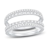 Thumbnail Image 1 of Diamond Anniversary Enhancer Ring 3/4 ct tw Round 14K White Gold
