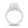 Thumbnail Image 3 of Diamond Engagement Ring 2-1/4 ct tw Pear-shaped/Round 14K White Gold