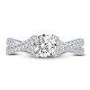 Thumbnail Image 3 of Diamond Engagement Ring 1-3/8 ct tw Round 14K White Gold