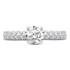 Thumbnail Image 2 of Diamond Engagement Ring 1-3/8 ct tw Round 14K White Gold