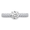 Thumbnail Image 2 of Diamond Engagement Ring 1-3/8 ct tw Round 14K White Gold