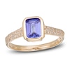 Thumbnail Image 1 of LALI Jewels Natural Tanzanite Engagement Ring 1/5 ct tw Diamonds 14K Yellow Gold