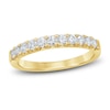 Thumbnail Image 1 of French Pave Diamond Anniversary Band 1/2 ct tw Round 14K Yellow Gold