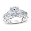 Thumbnail Image 1 of Diamond Engagement Ring 2-3/8 ct tw Princess/Marquise/Baguette 14K White Gold