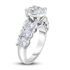 Thumbnail Image 2 of Diamond Engagement Ring 2-3/8 ct tw Princess/Marquise/Baguette 14K White Gold