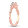 Thumbnail Image 2 of Diamond Halo Ring 3/8 ct tw Round 14K Rose Gold