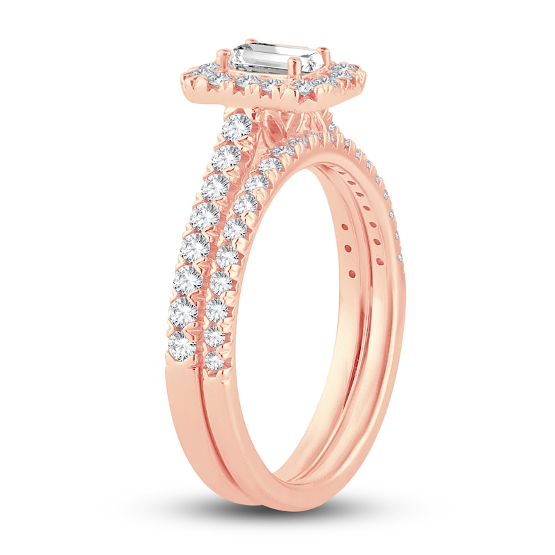 Main Image 2 of Diamond Bridal Set 1 ct tw Round 14K Rose Gold
