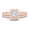 Thumbnail Image 3 of Diamond Bridal Set 1 ct tw Round 14K Rose Gold