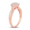 Thumbnail Image 2 of Diamond Ring 1/2 ct tw Round 14K Rose Gold
